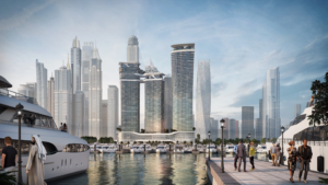 Sobha Seahaven ansicht vom Bauprojekt