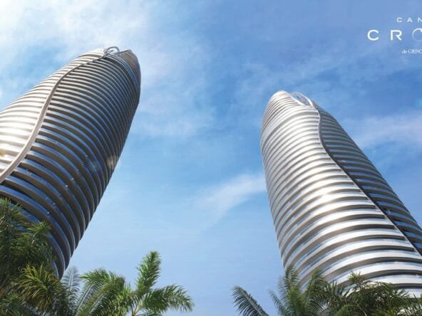 DAMAC Canal Crown von Außen