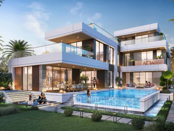 DAMAC Lagoons Marokko ansicht der Villa
