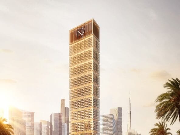 One by Binghatti Westansicht