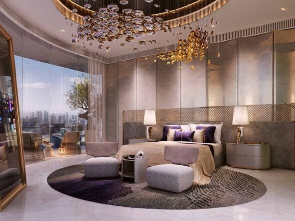 Canal Heights DAMAC Schlafzimmer