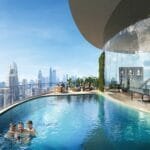 DAMAC Canal Crown Sky Pool