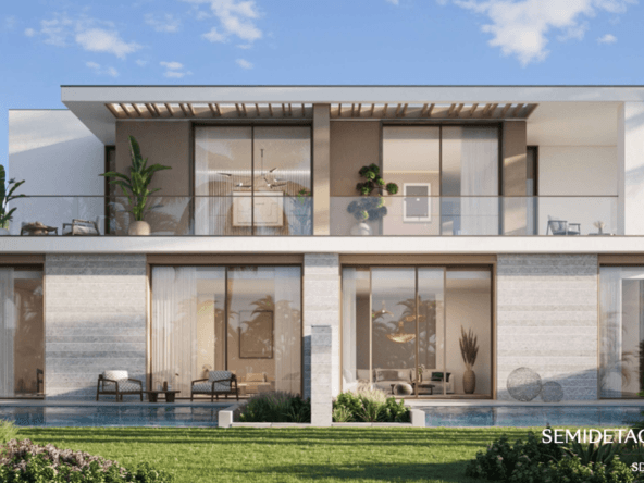 Dubai Islands Doppelhaushälfte von weiten