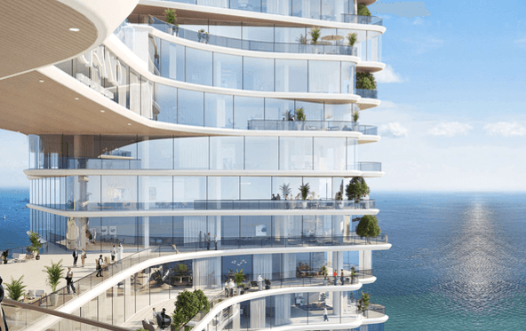 The Luxe Oceano Terassen Aussicht