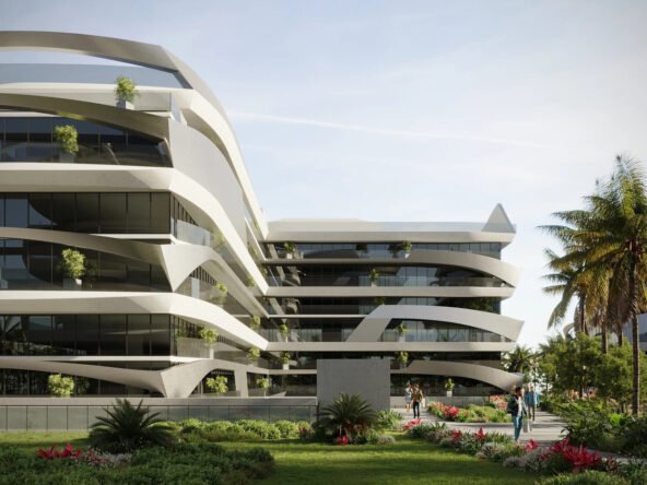 Tonino Lamborghini Residences Westansicht