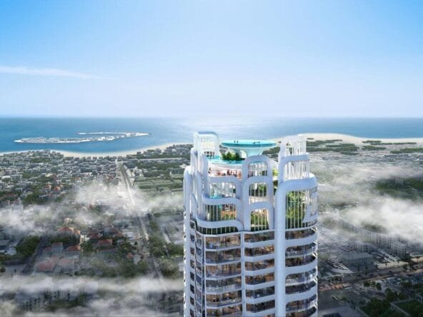 DAMAC Volta Tower sicht von oben