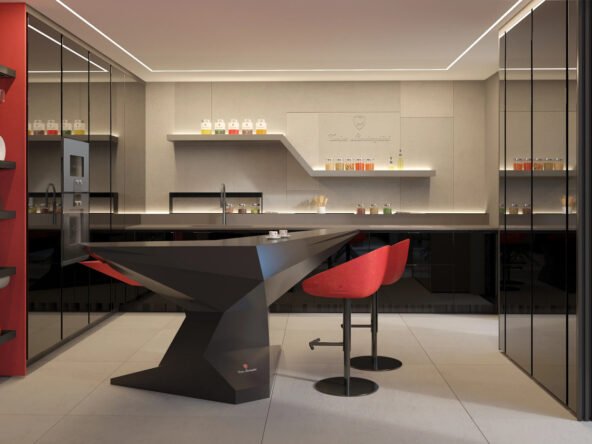 Tonino Lamborghini Residences Küche