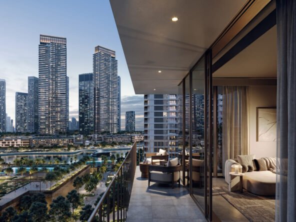 EMAAR VALO Ansicht von Balkon