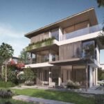 MERAAS Nad Al Sheba Gardens ansicht der Villa von Außen