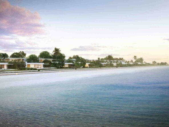 Sea Glints Mansions Blick vom Meer