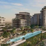 Verdes by Haven Blick von Weitem mit Pool